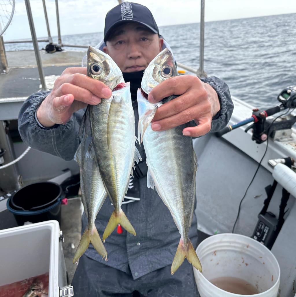 3/6アジ釣り、タチウオ釣り
