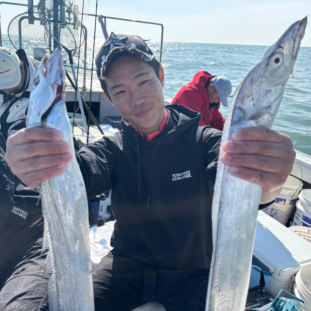 4/3アジ釣り、タチウオ釣り