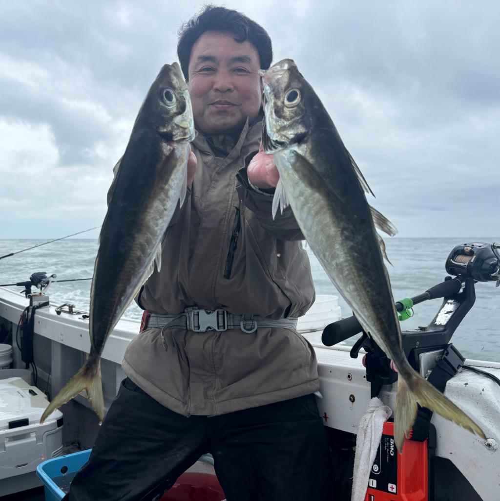 5/6アジ釣り、タチウオ釣り
