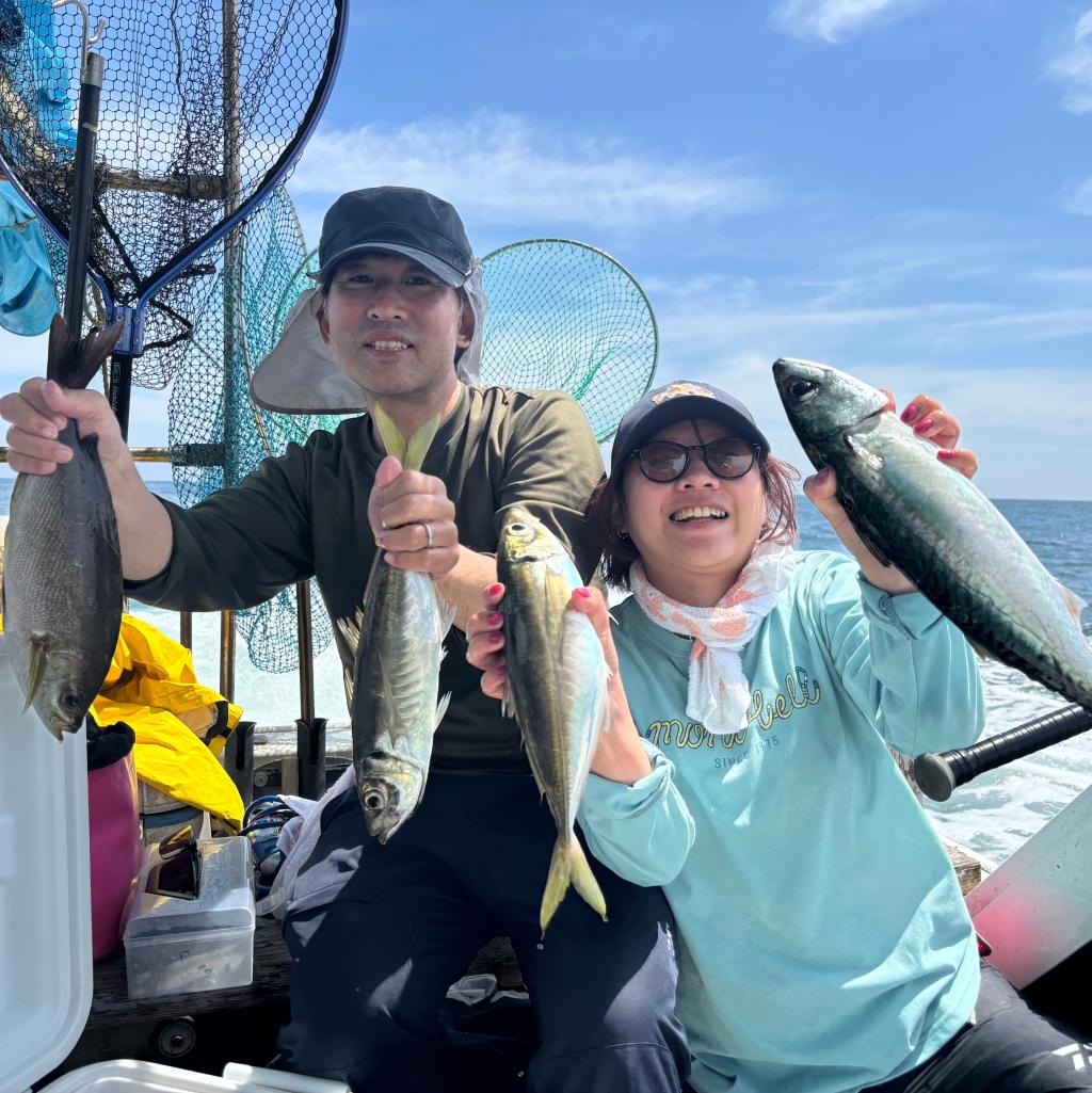 イサキ、アジ釣り