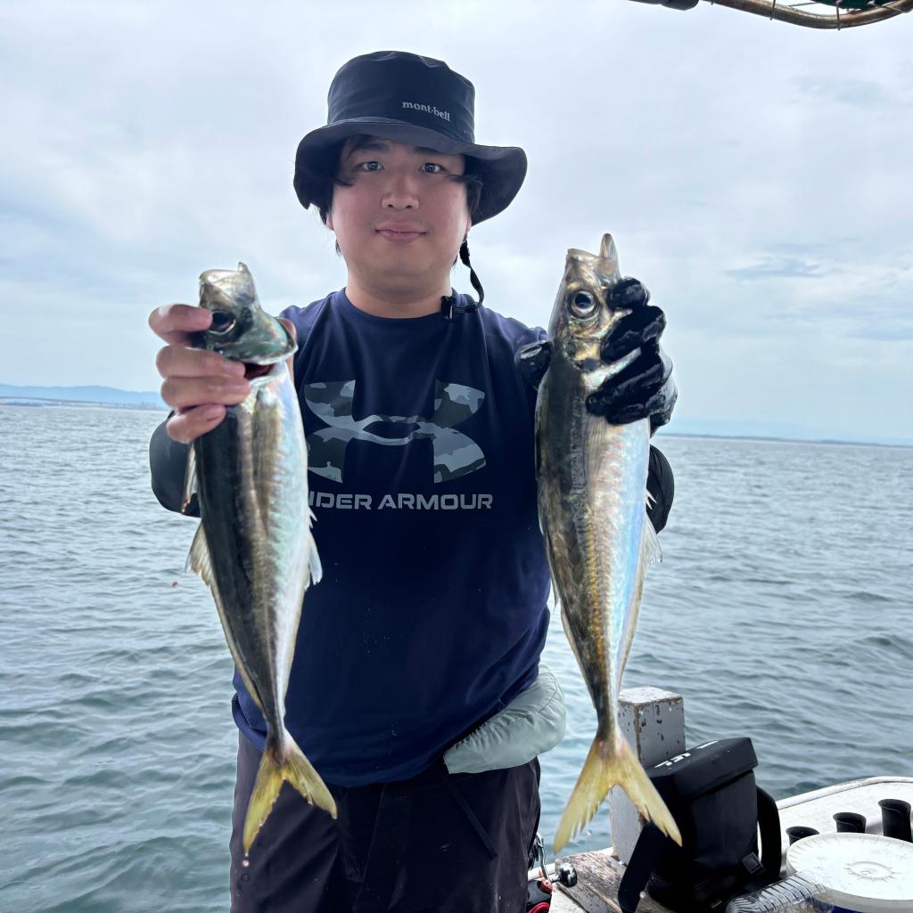 アジ釣り