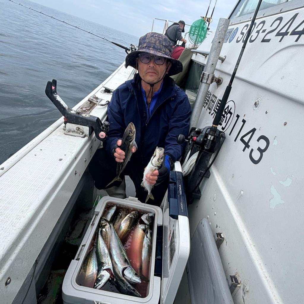アジ釣り、泳がせ