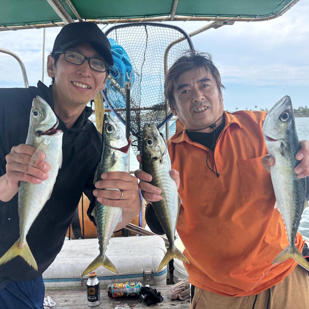 アジ釣り
