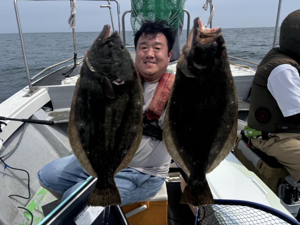6/30アジ、泳がせ、ヒラメ